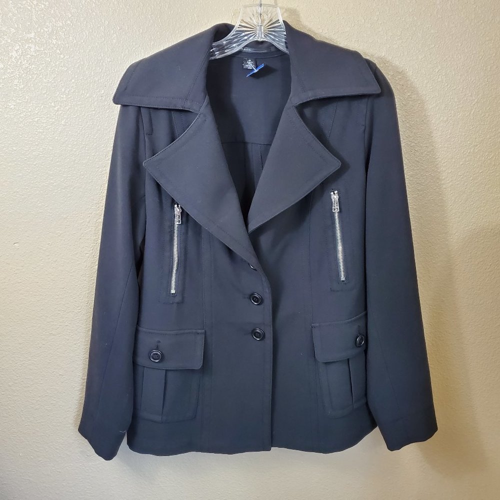 ISDA&CO Black Jacket Coat~Size M